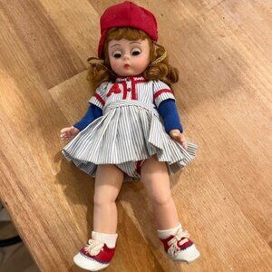 ALL STAR Madame Alexander 8" Baseball Girl Doll